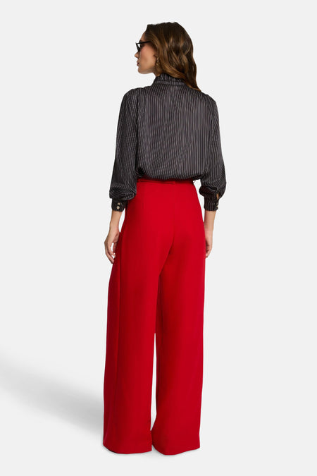Pantalon de costume - rouge