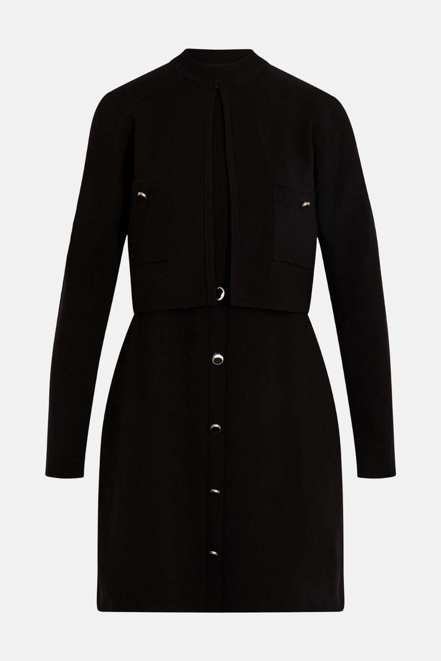 Robe à manches longues - noir - Morgan De Toi