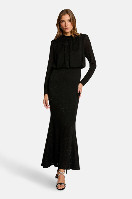 Robe à manches longues - noir