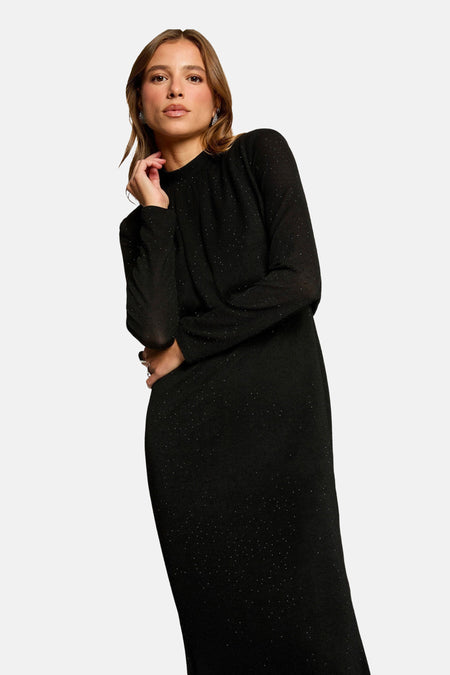 Robe à manches longues - noir
