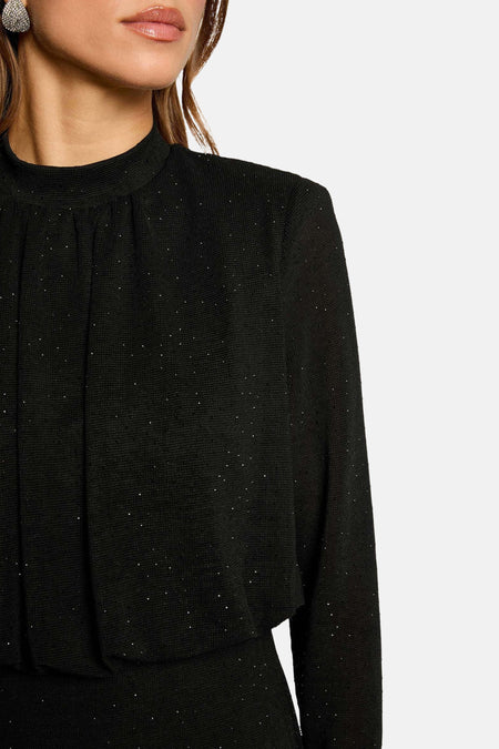 Robe à manches longues - noir