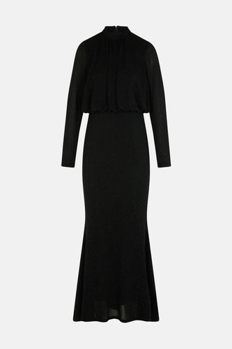 Robe à manches longues - noir - Morgan De Toi