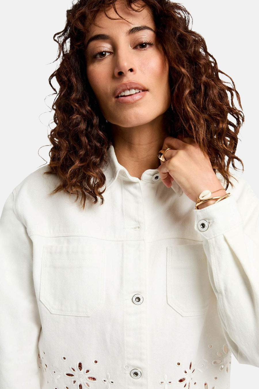 Chemise à manches longues - blanc - Morgan De Toi