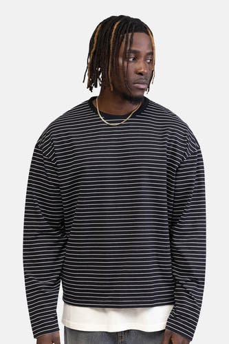T-shirt à manches longues - noir