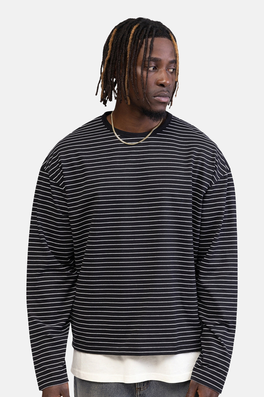 T-shirt à manches longues - noir