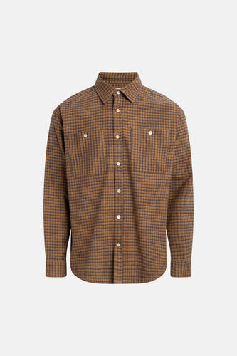 Chemise à manches longues - beige