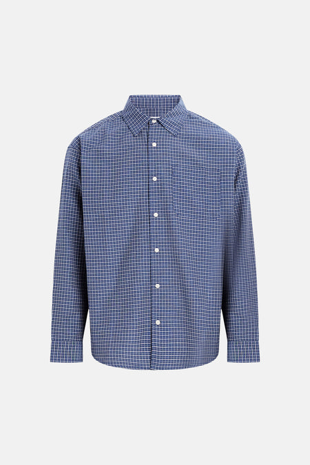 Chemise à manches longues - bleu