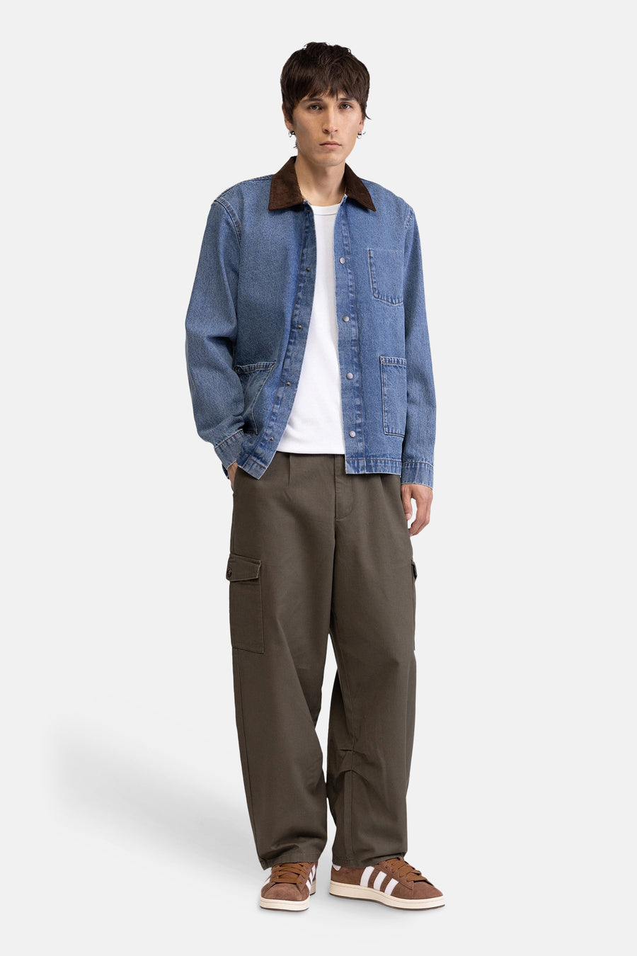 Veste - mid blue denim