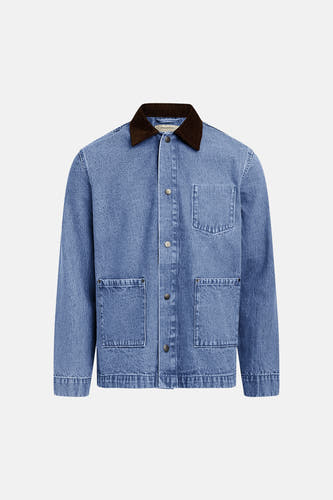 Veste - mid blue denim