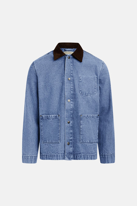 Veste - mid blue denim