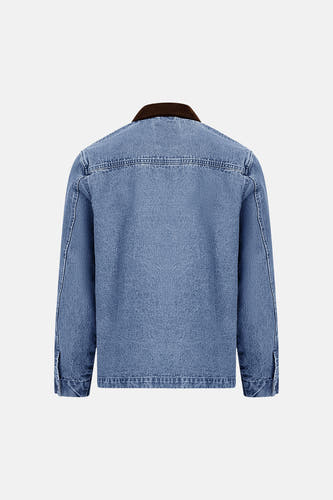 Veste - mid blue denim