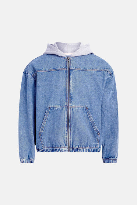 Veste - mid blue denim