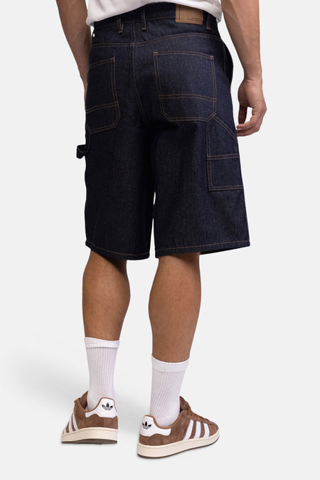 Short - dark blue denim