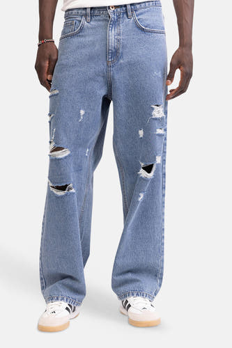 Jeans wide light blue denim - REDEFINED REBEL