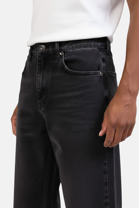 BAKU JEANS - dark grey denim