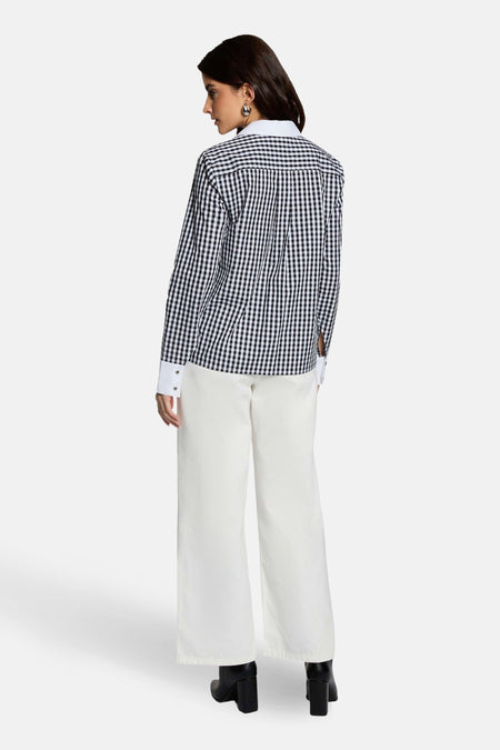 Chemise à manches longues - noir