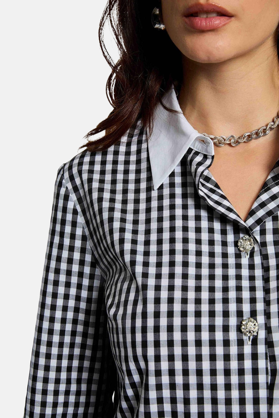 Chemise à manches longues - noir