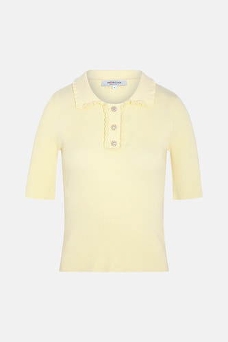 T-shirt jaune - Morgan De Toi