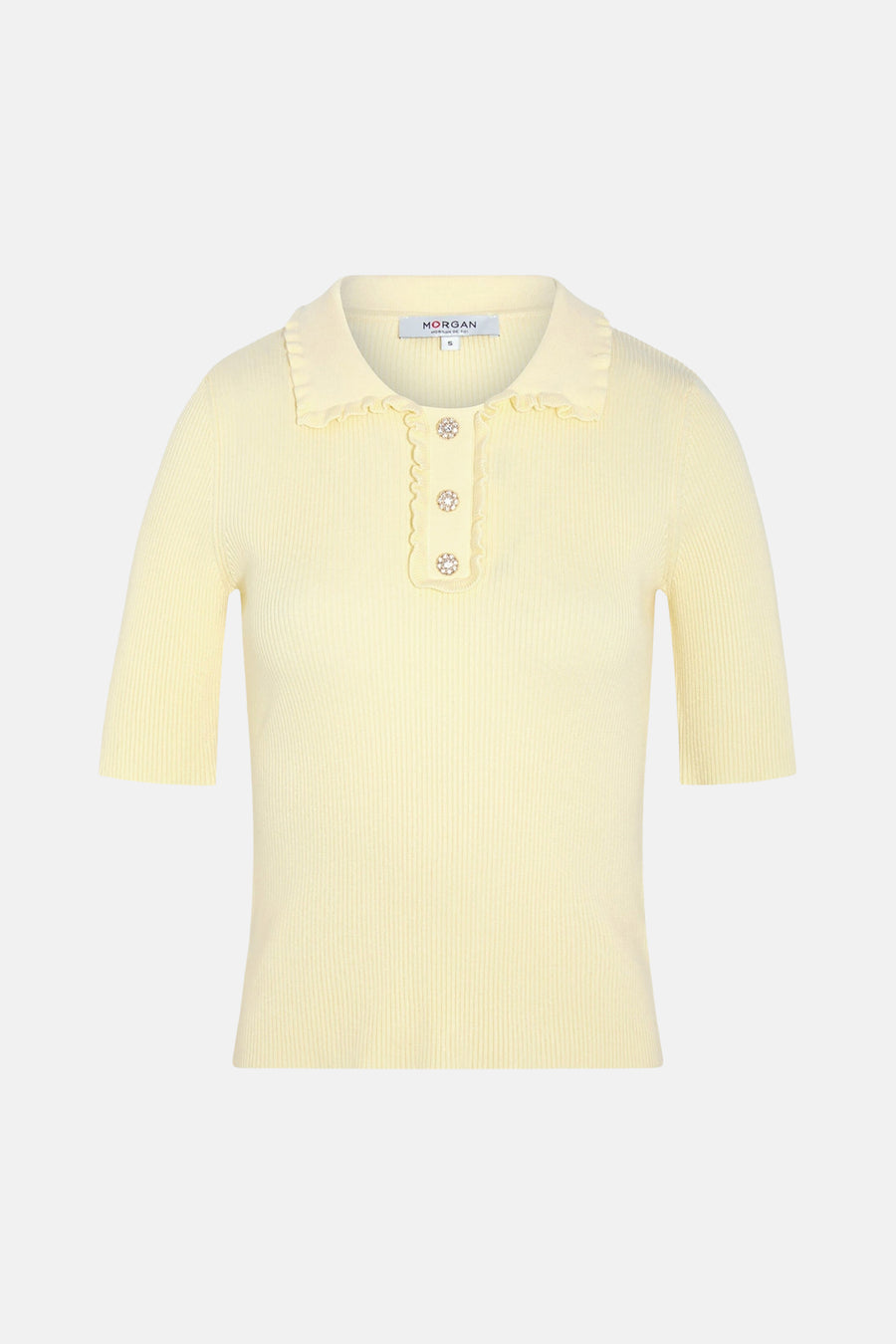 T-shirt jaune - Morgan De Toi