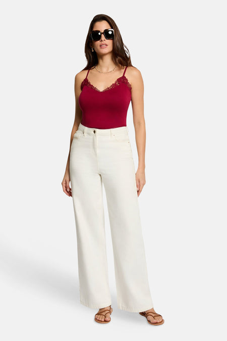 Blouse sans manches - rouge