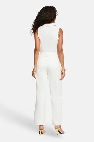 Top uni manche courte blanc - Morgan De Toi