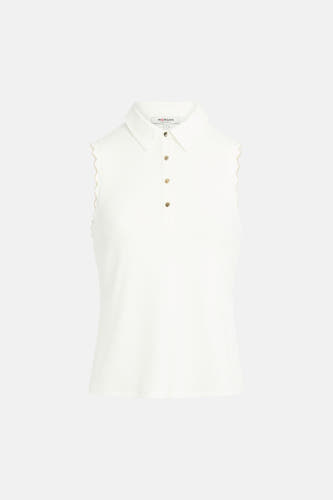 Top uni manche courte blanc - Morgan De Toi