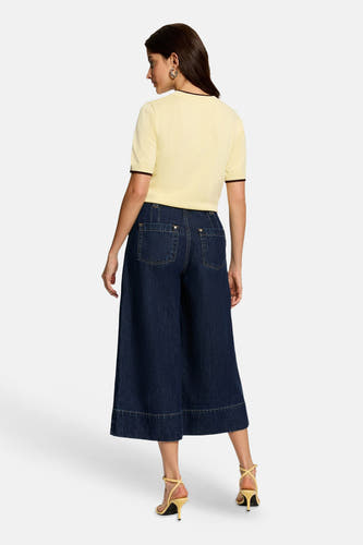 Pull col O - jaune