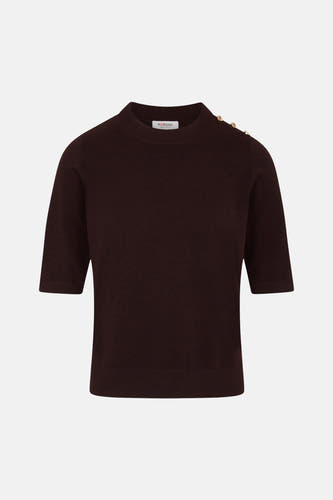 Pull col O brun - Morgan De Toi