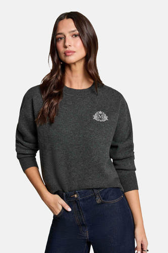 Pull col O gris - Morgan De Toi