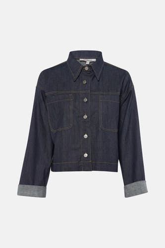 Chemise en jean dark blue denim - Morgan De Toi
