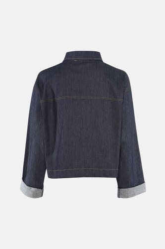 Chemise en jean dark blue denim - Morgan De Toi