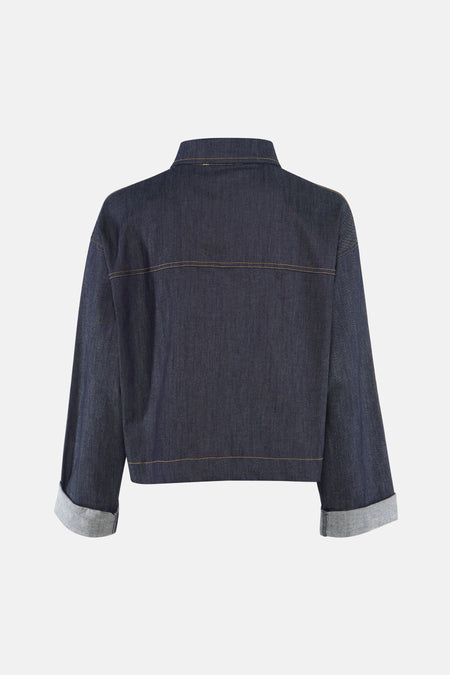 Chemise en jean - dark blue denim