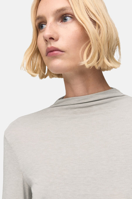 T-shirt à manches longues - beige