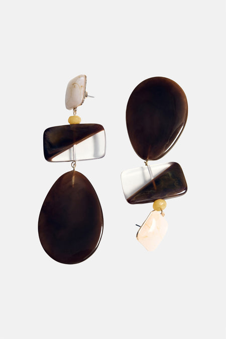 Boucles d'oreilles - multicolore