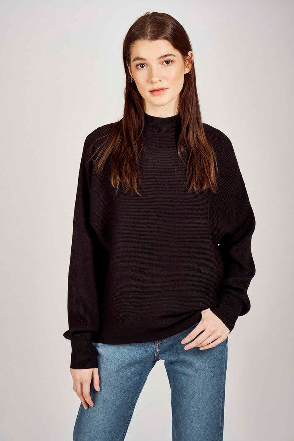 Pull col O Noir - NOISY MAY