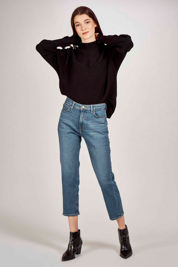 Pull col O Noir - NOISY MAY