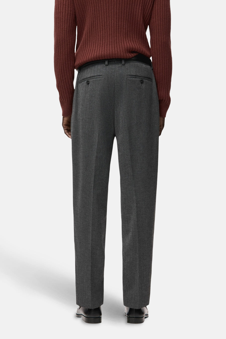 Pantalon - Gris - MANGO