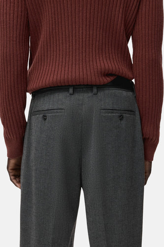 Pantalon - Gris - MANGO