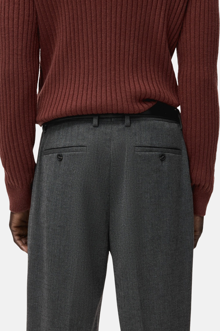 Pantalon - Gris - MANGO