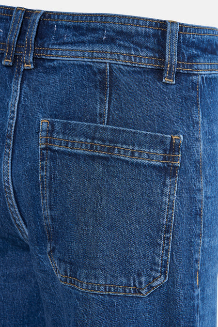 CATHERIN - mid blue denim