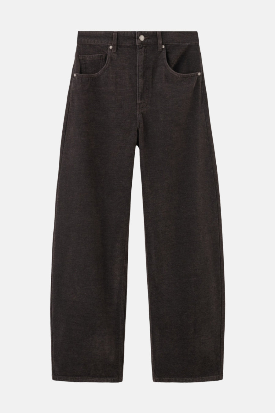 Pantalon brun - MANGO - MANGO - 5