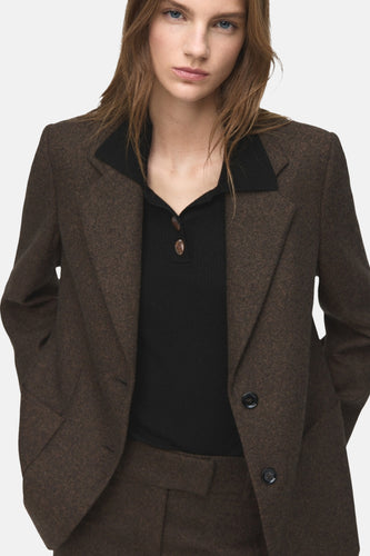 Pull à col rond - noir - MANGO - 6