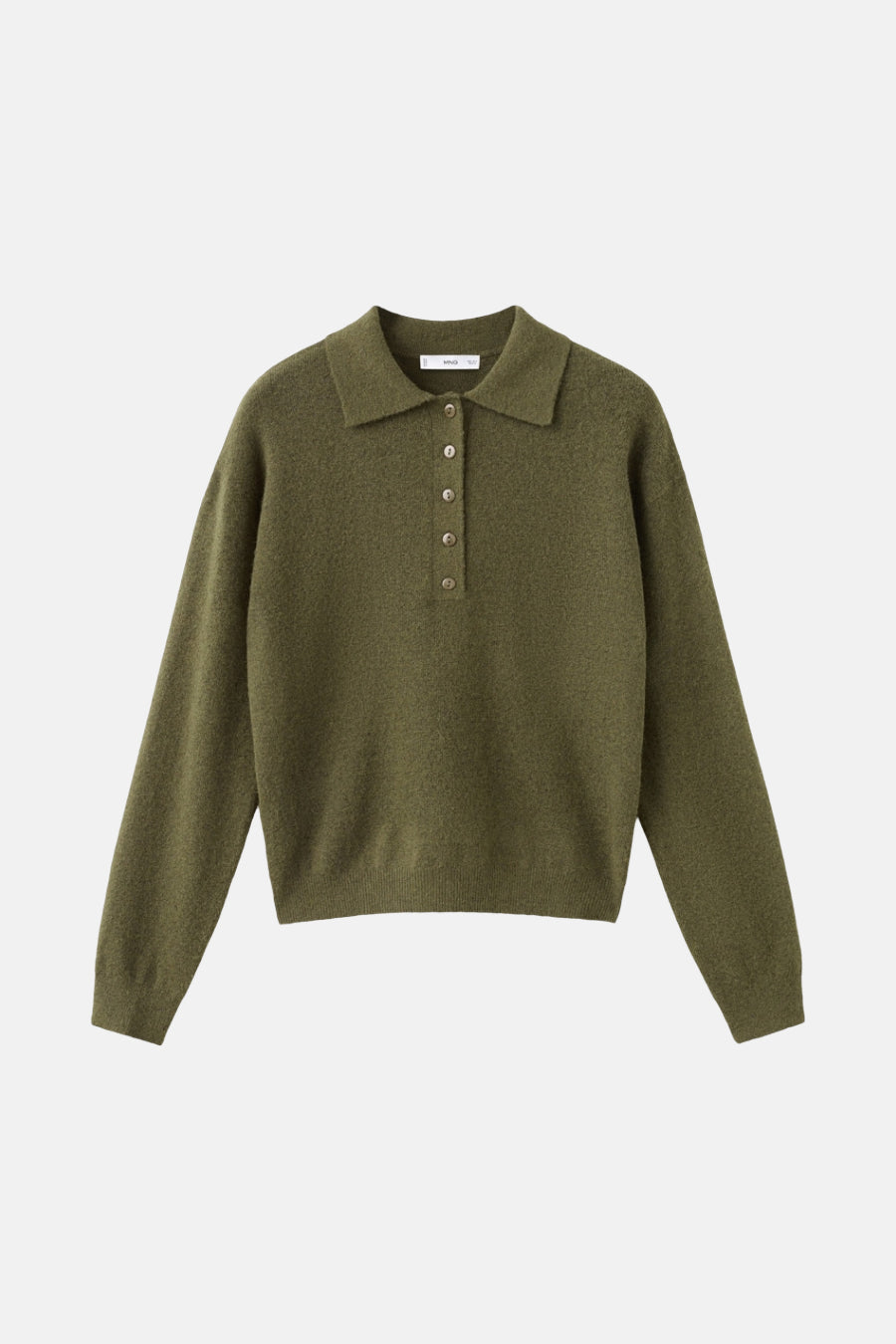 Pull col O vert - MANGO - MANGO - 6