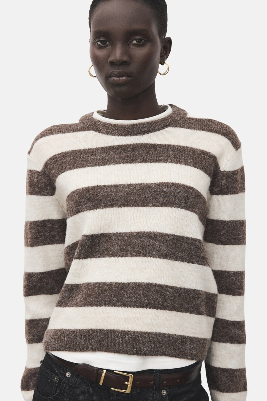 Pull à col rond - multicolore - MANGO