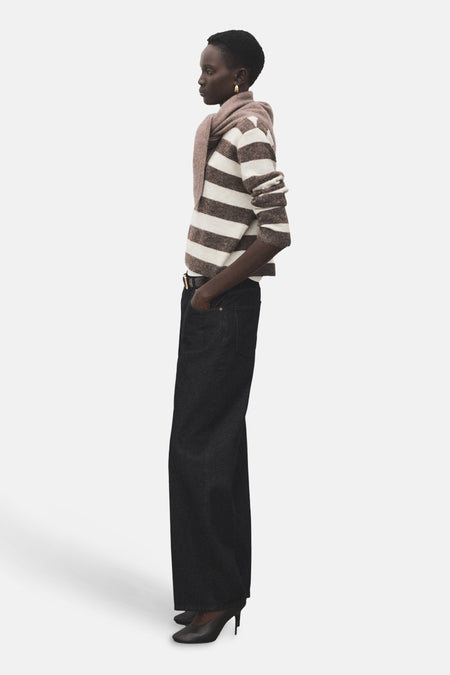 Pull à col rond - multicolore