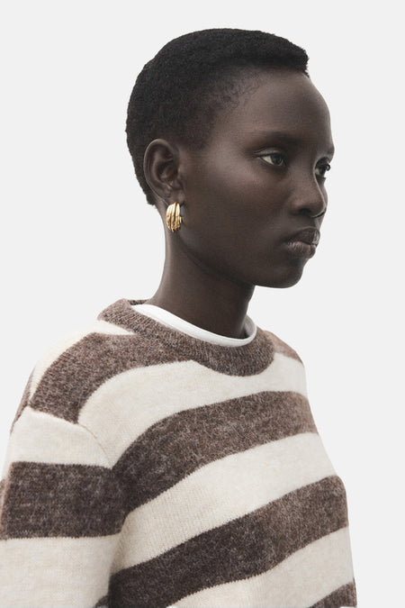 Pull à col rond - multicolore