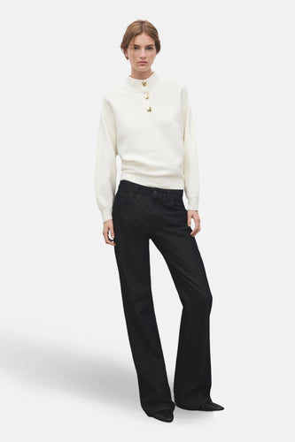 Pull à col roulé - écru - MANGO