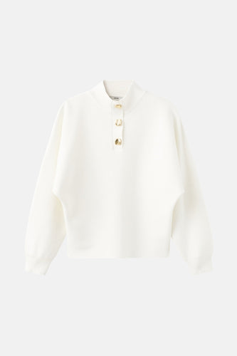 Pull à col roulé - écru - MANGO