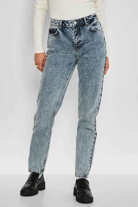 Mom Jeans Light blue denim - NOISY MAY