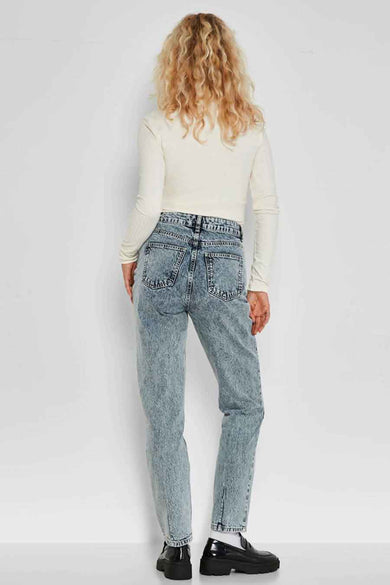 Mom Jeans Light blue denim - NOISY MAY